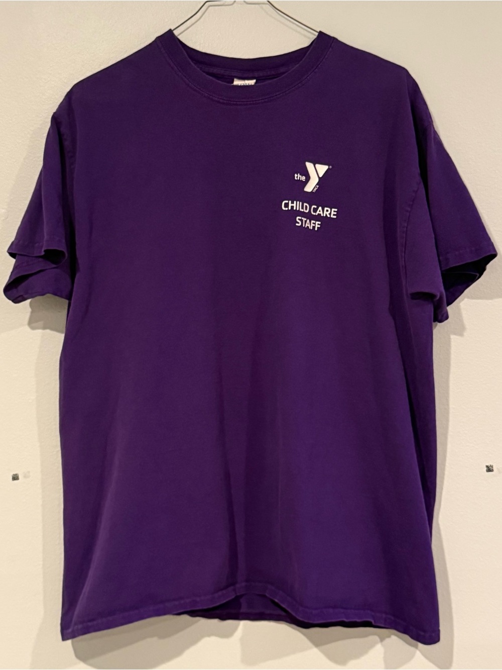 Purple YMCA Child Care Staff Tee